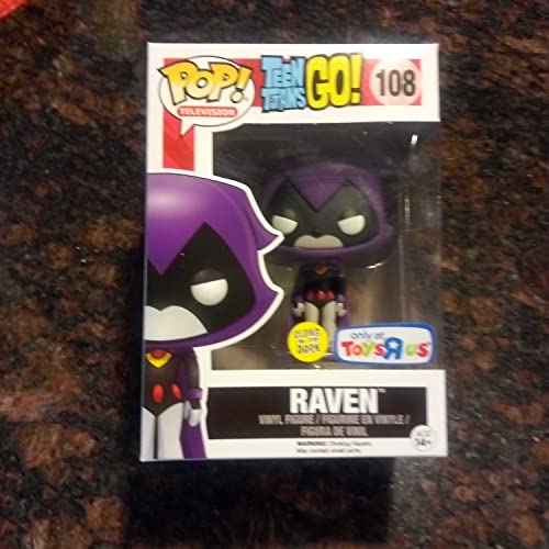 Funko - Figurine Dc Comics - Teen Titans Go ! - Raven Glow In The Dark Exclu Pop 10Cm - 0889698114196