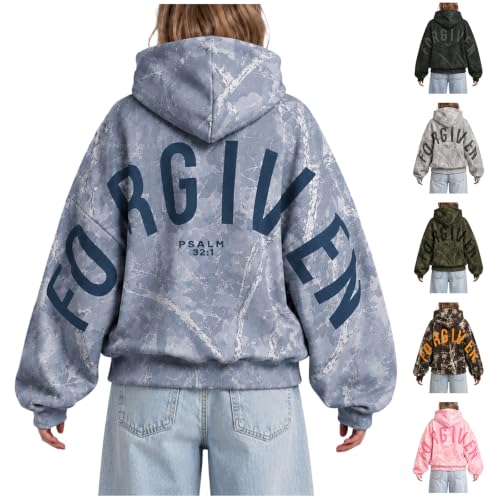 Camo Hoodie for Men Women Forgiven Sweatshirt Edgy Pullover - image 7