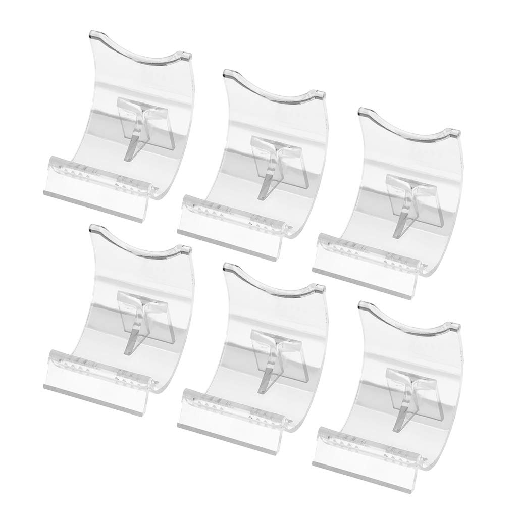 MYADDICTION 6X Lighter Display Stand Clear Acrylic Easel Holder Stand for Lighter Gift-image-12