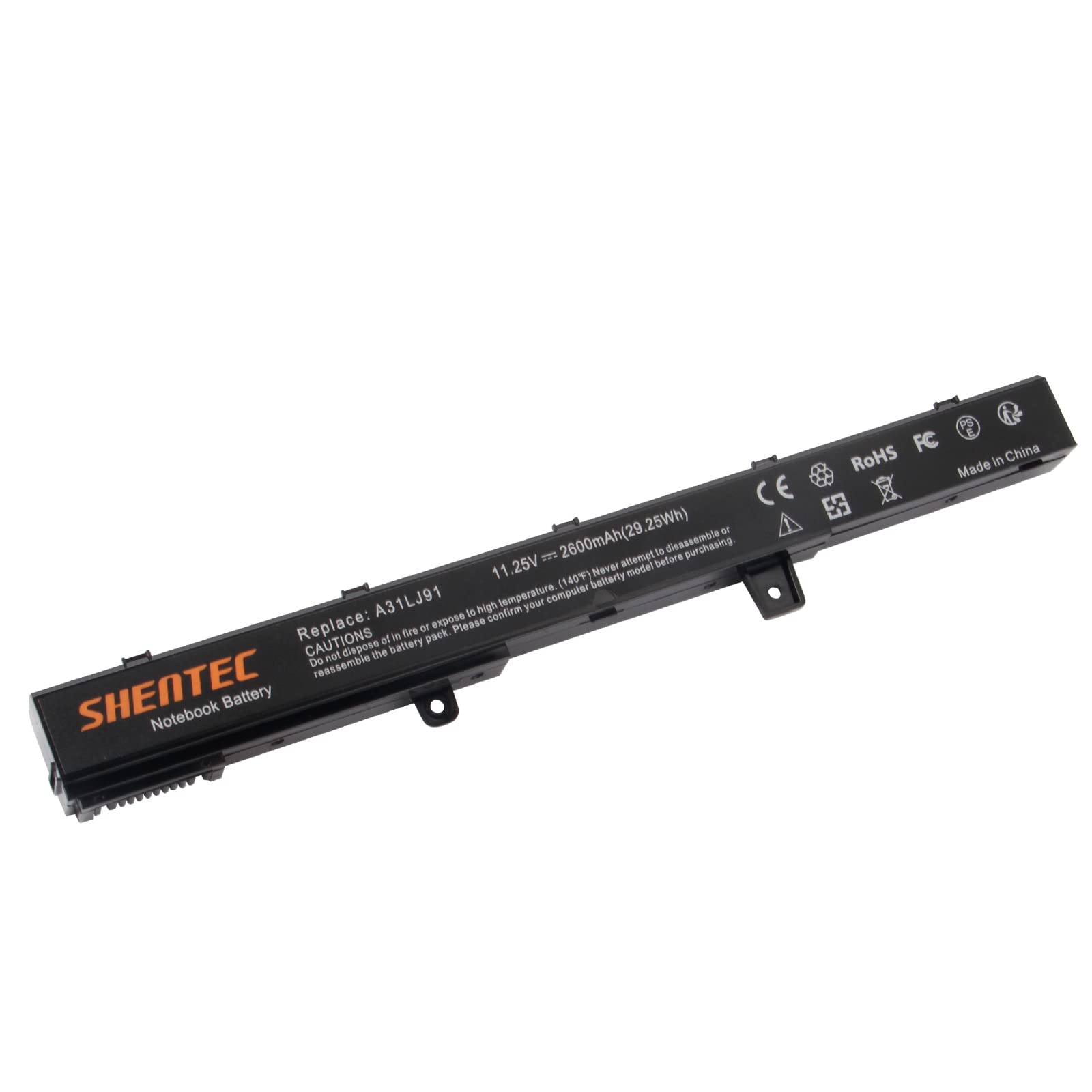 Akku Für Asus Laptop – Kompatibel Mit X551, X451, D550 Serie, 11.25V/2200mAh