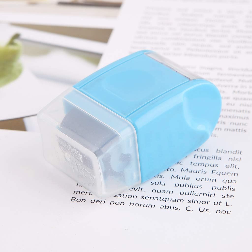 セキュリティスタンパー 個人情報盗難スタンプは滑らかな表面にフィットします 安全な盗難防止スタンプセキュリティスタンパー再利用可能 シュレッダーの理想的な代替品 Silun ビッグ割引