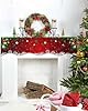 ALAGEO Christmas Fireplace Sca... #3