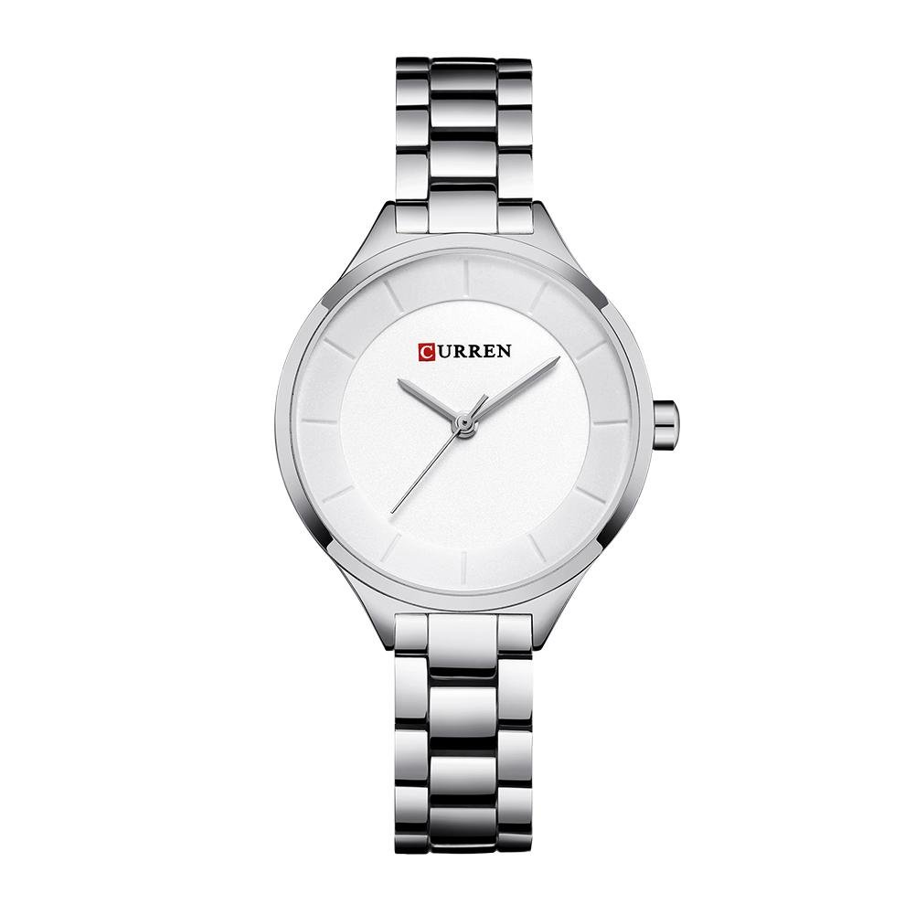 CURREN Simple Casual Women Analog Alloy Waterproof Quartz Watch/White White (B07FQLRXFY) Amazon Price History, Amazon Price Tracker