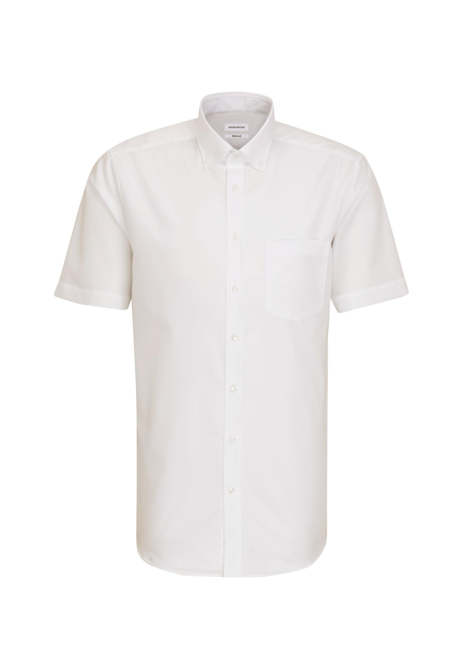 Seidensticker Herren Mens Regular Shortsleeve Business Hemd, Weiß(003011), 39 EU