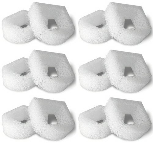 Drinkwell Stainless Steel 360 Degree Foam Pre-Filter (12 Pack)
