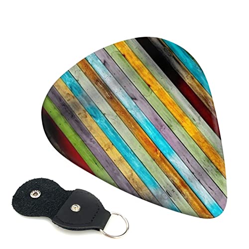 Ensemble de 6 médiators de guitare en bois coloré pour guitare acoustique, guitare électrique, basse, ukulélé – fin… - Les Beatles, Paul McCartney, John Lennon, RIngo Starr, George Harrison Ensemble de 6 médiators de guitare en bois coloré pour guitare acoustique, guitare électrique, basse, ukulélé - fin…