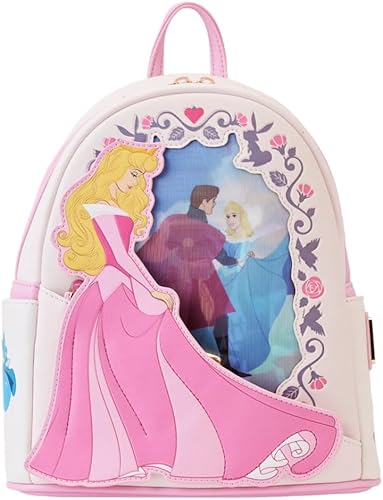 Loungefly Disney Sleeping Beauty Princess - Mini mochila lenticular, Multi, Mini