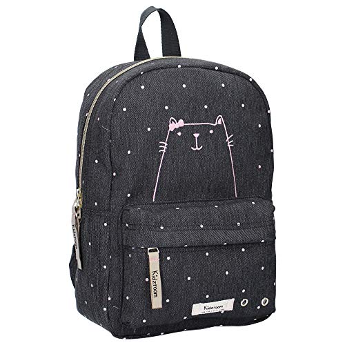 Preisvergleich Produktbild Kidzroom Kinderrucksack - Katze - Grau und Rosa