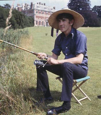 Bedazzled 35mm Film Slide Peter Cook with Fishing Rod: Photographs