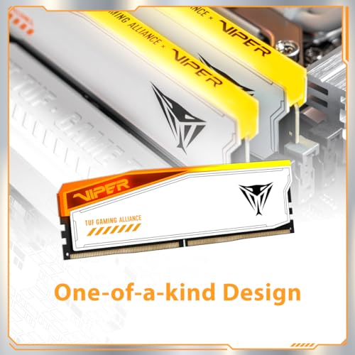 Patriot Viper Elite 5 TUF GAMING RGB DDR5 RAM 48GB (2X24GB) 6600MT/s CL34 UDIMM Desktop Gaming Memory Kit - PVER548G66C34KT - RAM - Immagine 4