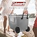 Coleman Classic Series Insulated Portable Rolling Cooler with Wheels, Leak-Resistant Outdoor Hard Cooler Keeps Ice up to 5 Days, 62-Quart