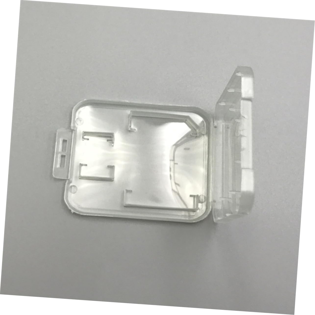 CIYODO 20pcs Card Protection Box Clear Plastic Memory Card Case USB Sdstorage Case