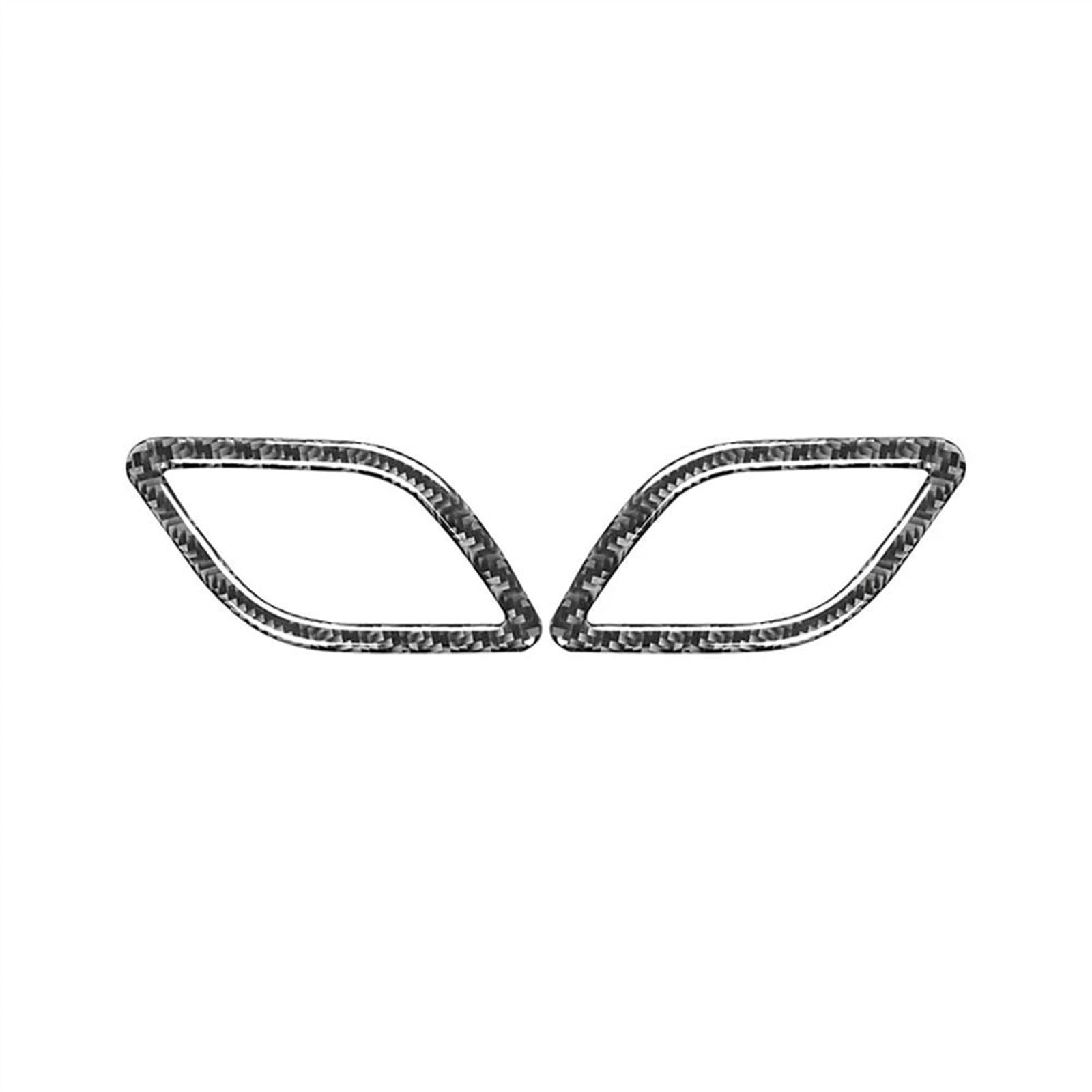 Carbon Fiber Car Instrument Air Vent Frame Decorative Stickers Interior for X1 E84 2009-2015 HGMGFYCX