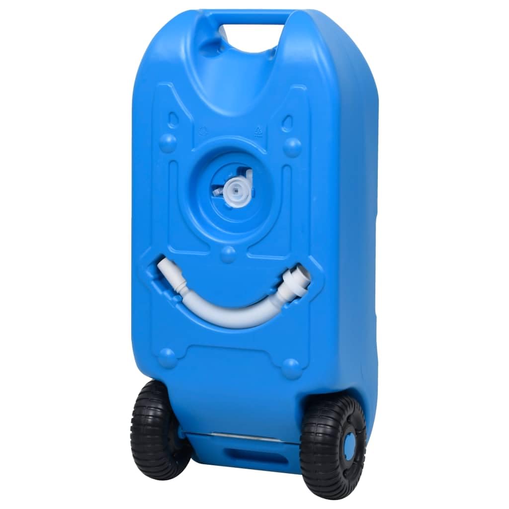 Depósito de Agua con Ruedas para Camping Azul 40 L,Deportes,Actividades al Aire Libre,Camping y Senderismo,5.18kg-30133