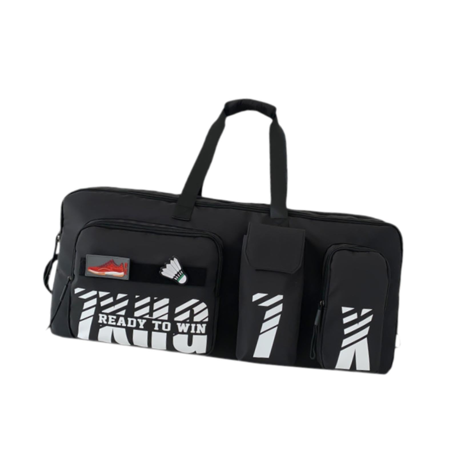 Bolsa para Bádminton, Bolsa para Raquetas de Tenis, Bolsa Portátil Impermeable para Raquetas para Adultos, Bolsa Deportiva, Bolsa de Viaje