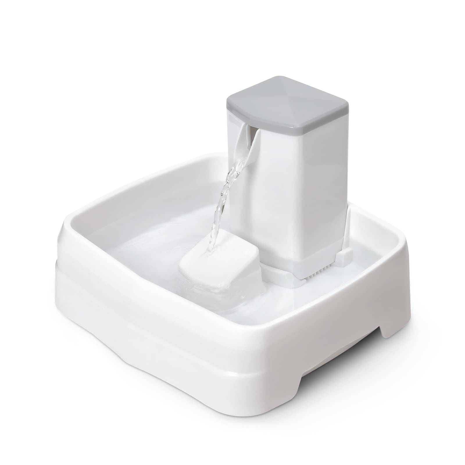 FBJAMZ Quiet 3.1L Pet Water Fountain,Automatic Cat Dog Drinking Dispenser,with Adjustable Flow Control for Healthy Hydration