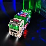 LANGLEBIGES KUNSTSTOFFMATERIAL: Dieser grüne Muldenkipper wurde gebaut, um Stößen und Stürzen standzuhalten. Er besteht aus starkem Kunststoff und ist für lange Zeit das Lieblingsspielzeug Ihres Kindes. Empfohlen für Jungen und Mädchen ab 3 Jahren