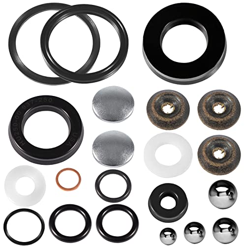 Image of 93642 Floor Jack Seal Replacement Repair Kit Compatible with Lincoln Walker Model 93642 2 Ton All Series Floor Jack Series B C E, Floor Jack Seal Replacement Kit