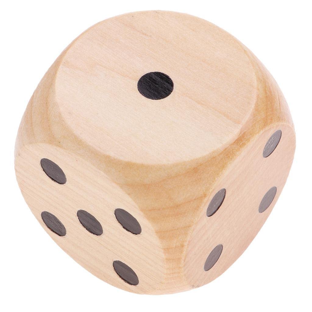 Jeu de dés de Jeu, 4 Jeux D6 à Six Faces 5 cm for Le Camping et de Nombreux Jeux