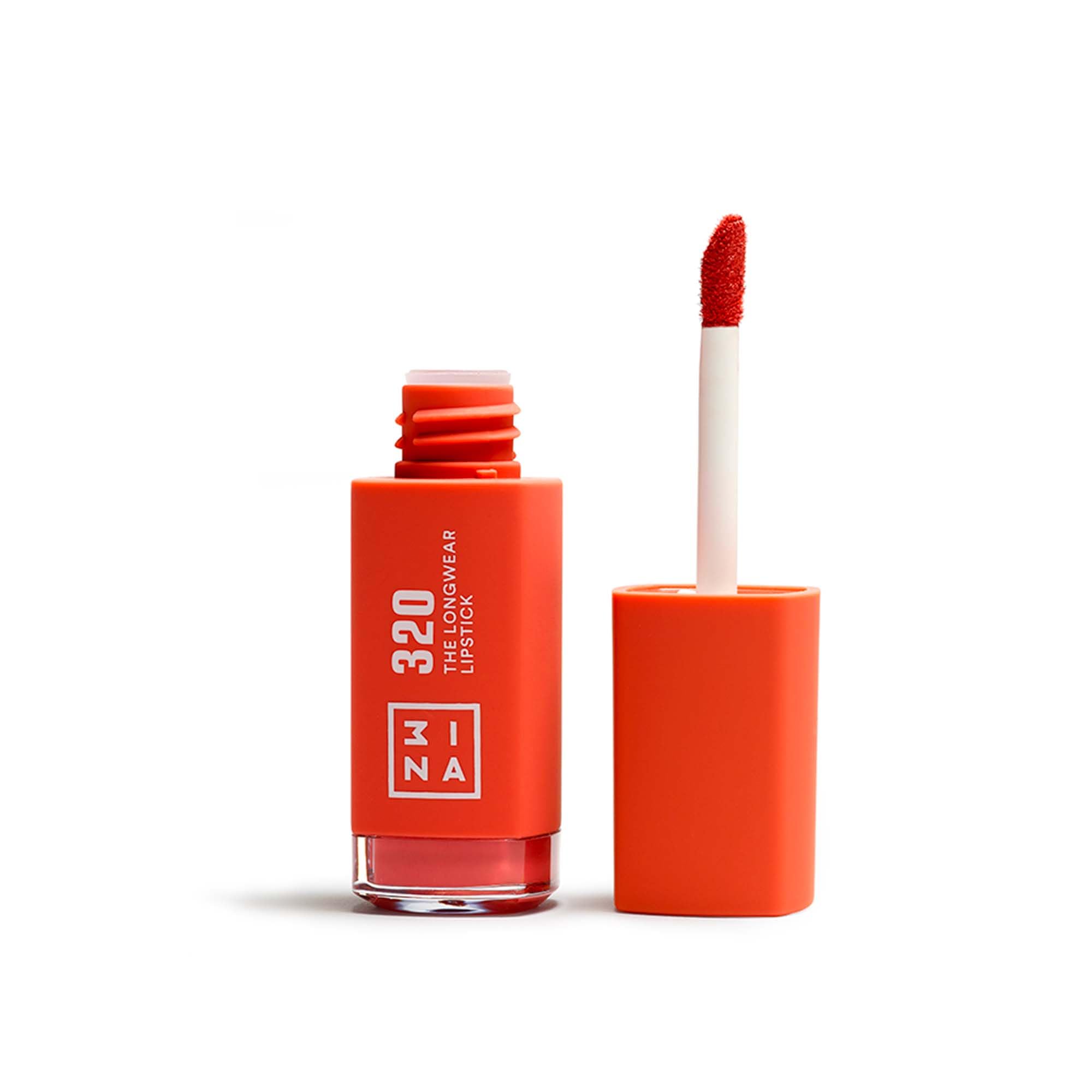 MAKEUP - The Longwear Lipstick 320 - Orange Long Lasting Lipstick - Matte Liquid Lipstick with Hyaluronic Acid