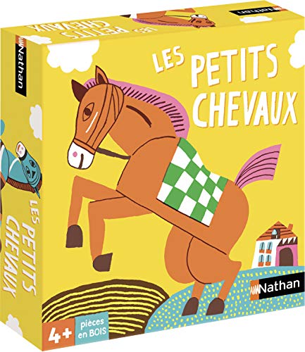 Nathan Jeu des Petits Chevaux Jeu de plateau en famille de 2 à 4 joueurs et dès - vue 3