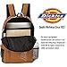 Dickies Lightweight Mid-Size Backpack For School Classic Logo Water Resistant Casual Daypack For Travel (Duck)