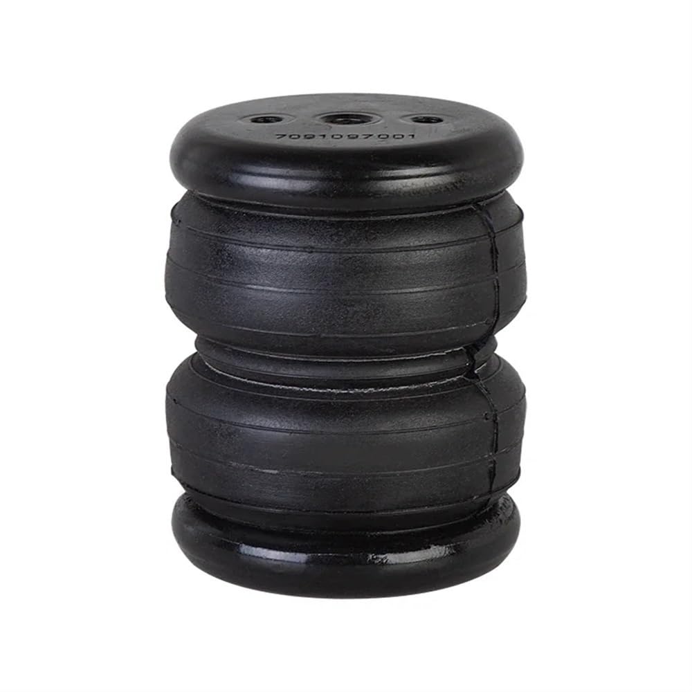 Ressort de Suspension pneumatique Compatible avec Les systèmes de Suspension pneumatique 2 pièces 2200Lb à Port 1/4 NPT Petit Sac d'absorption des Chocs en Caoutchouc
