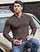 JMIERR Men's Polo Shirt with Open V Collar Muscle Rib Knitted Old Money Fasion Golf T-Shirt Early Fall Fashion, 2XL, Chicory Coffee