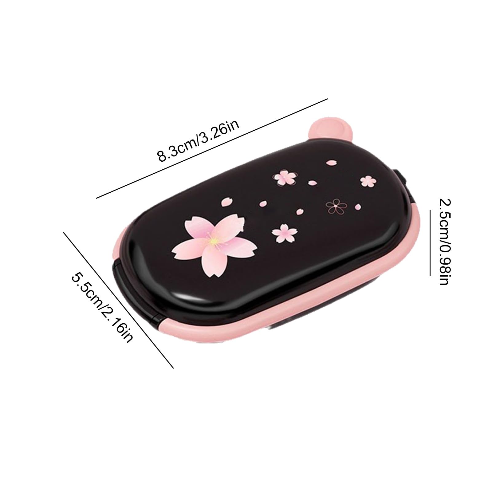 Pill Splitter Cutter, 2 in 1 Small Pill Cutter, Pill Splitter with Box, Pill Splitter for Small Pills, Portable Pretty Pill Crusher, Dose Pill Cutter and Splitter with Dispenser, Pill Cutter for Small