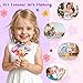 GirlsHome 300+PCS Fabric Flower Bouquets Toys, DIY Flower Making Kit for Kids, Reusable Arts and Crafts for Kids, 2 Gameplays STEM Educational Preschool Toy, Birthday Gifts for 3 4 5 6 7 8+ Years Old