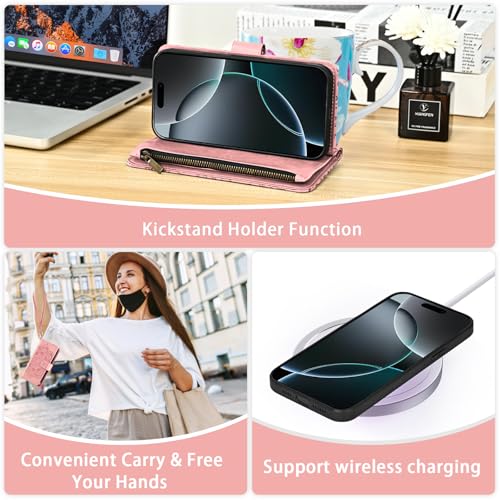 Coque iPhone 17 Pro Max protection écran verre et pochette fermeture éclair