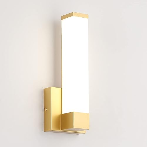 Gold Wall Lights for Bedroom Modern Indoor LED Hallway Sconces
