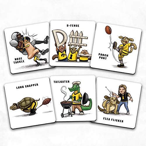 Image of YouTheFan NCAA Officially-Licensed Memory Match Game - Humorous, Team-Specific, Original Hand-Drawn Artwork, Fun for the Whole Family, for Fans Young and Old