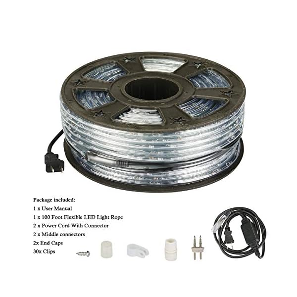 Buyagn 100ft led rope lights - image 6