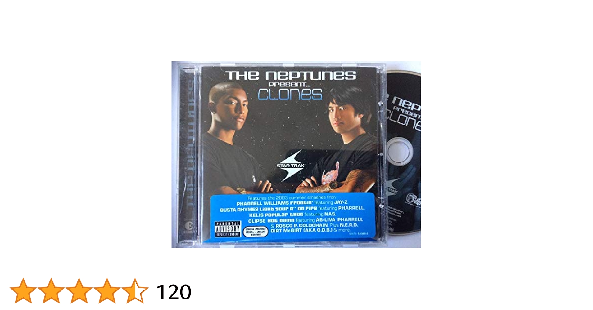 Pharrell, Neptunes プロデュース20枚まとめ売り Amazon.co.jp: NEPTUNES PRESENTS..CLONES: ミュージック