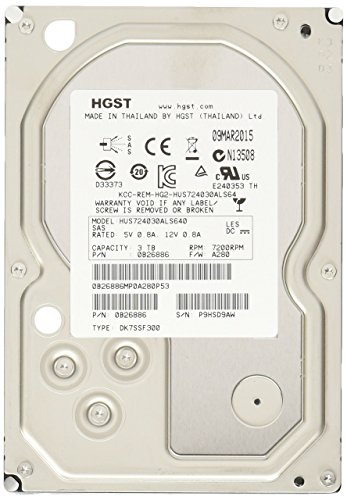 HGST Ultrastar 7K4000 HUS724030ALS640 Hard Drive - Internal (0B26886) (Renewed)