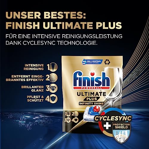 Finish Classic Reiniger-Pulver, phosphatfrei – Geschirrreiniger Pulver für ein glänzendes Spülergebnis – Großpackung mit 3 x 3 kg Geschirrspülmittel 6