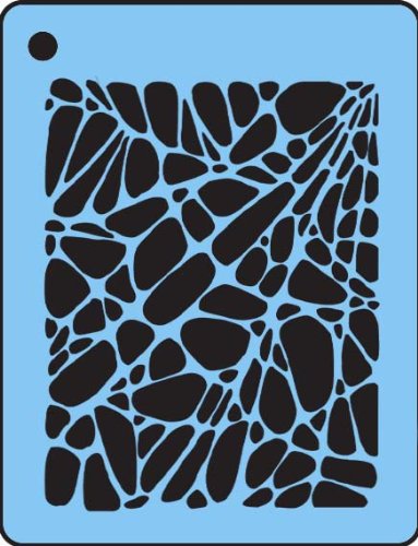 Face Painting Stencil - QuickEZ/Web Skin 4x5#58