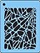 Face Painting Stencil - QuickEZ/Web Skin 4x5" #58