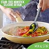 GreenLife Cooking Tools and Utensils, Silicone Spoon for Scooping Scraping and Mixing, Heat and Stain Resistant, Dishwasher Safe, Turquoise #4