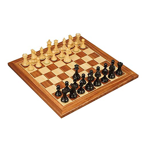 ZYF International Chess Set Wooden Table Chess Games Resin Vintage Collectibles Gift Chessman Christmas Birthday Premium Gifts Entertainment Board Game Traditional Games