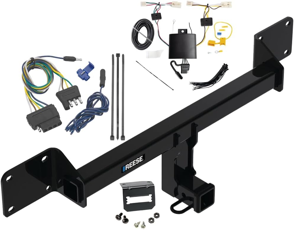 Reese Trailer Tow Hitch + 5 Way Wiring for 21-25 Ford Bronco Sport 84436 2″ Receiver Reese Trailer Tow Hitch + 5 Way Wiring for 21-25 Ford Bronco Sport 84436 2″ Receiver
