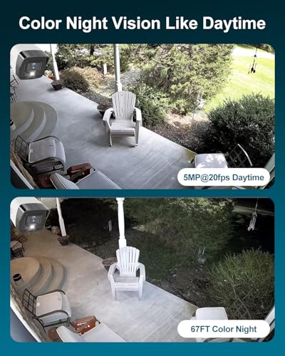 Anpviz 5MP Bullet PoE IP Camera Outdoor, Wired Security Camera - image 2