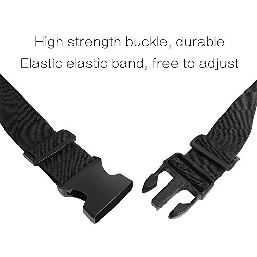 Aolerx Running Belt, Sweatproof and Waterproof, Sports Fanny Pack with Water Bottle Holder, Machine Washable,Can Hold Cash Keys Cards Phone(Below 6.5