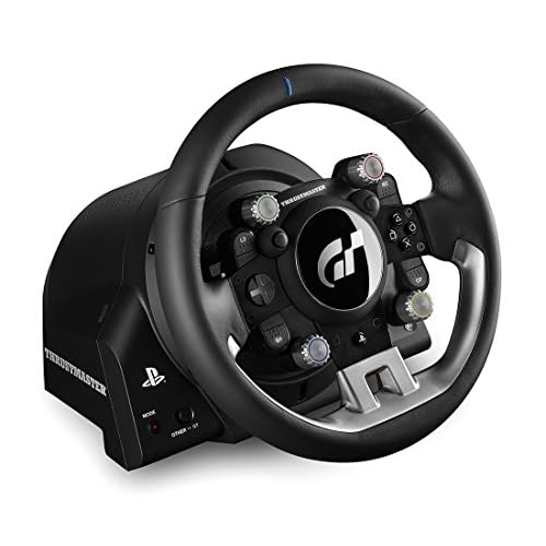 Thrustmaster T-GT (Lenkrad inkl. 3-Pedalset, Force Feedback, 270° - 1080°, Eco-System, Gran Turismo Lizenz, PS4 / PC)