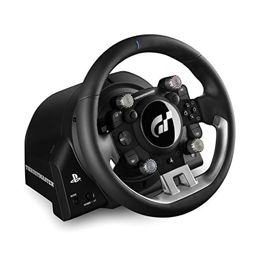 Thrustmaster T-GT - Offiziell für PS4 und Gran Tursimo lizenziertes Leder-Rennlenkrad, PC kompatibel