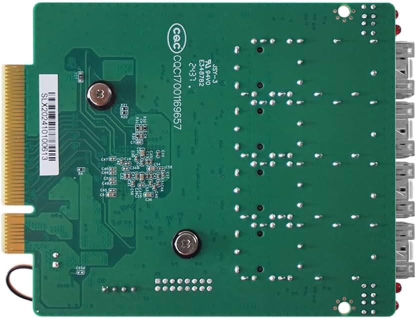 Jalucdnry I350ギガビット光ファイバーネットワークカード4SFPギガビットファイバー光学ネットワークカードギガビット光フ