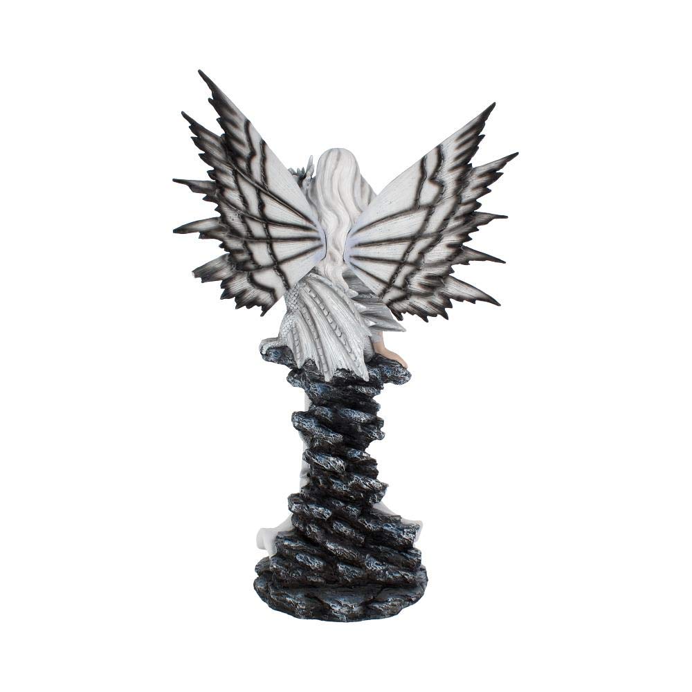 Nemesis Now Vanya - Figura Decorativa (55 cm, 27 cm), Color Blanco