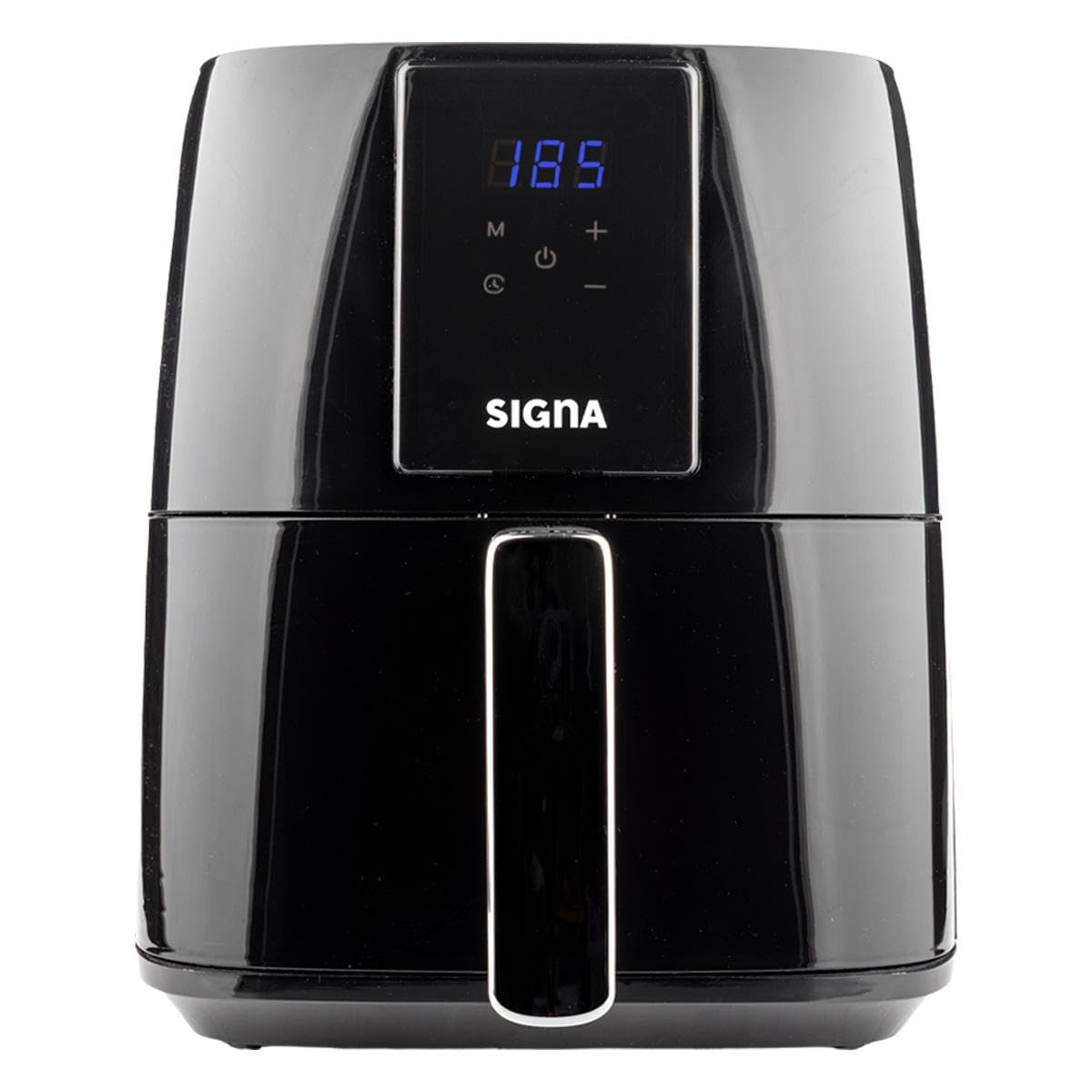 SIGNA Freidora De Aire Electrica 8 Litros 1500W Air Fryer Horno Digital