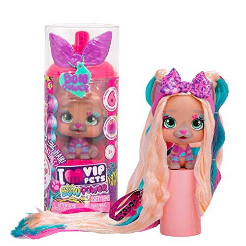 VIP PETS Bow Power Kim S6 | Puppe zum Sammeln im angesagten Urban-Look, mit Langen Haaren zum stylen und dekorieren - Spielzeug und Geschenk für Mädchen und Jungen ab 3 Jahren Cover